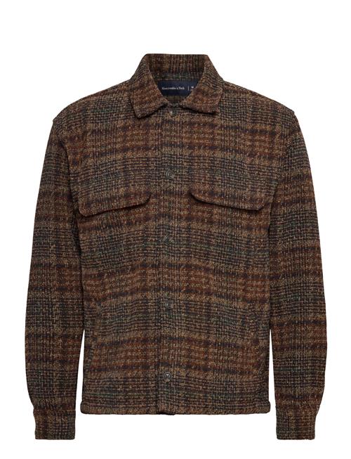 Abercrombie & Fitch | Long Sleeve Boucle Overshirt | XS