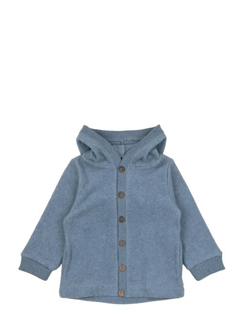 mikk-line | Cotton Fleece Cardigan W Hood | 98
