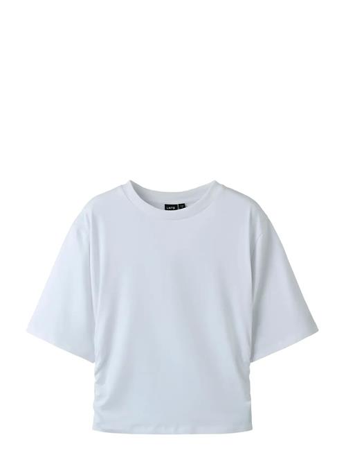 LMTD | Nlfrebecflo Ss Rouched Short Top | 122-128