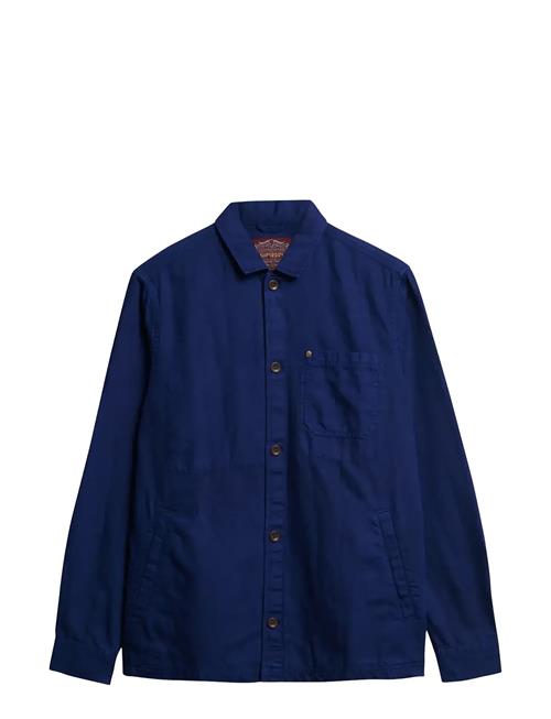 Superdry | Merchant Linen Blend Overshirt | L