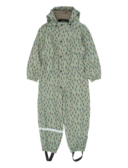 mikk-line | Pu Aop Rain Suit With Fleece | 74