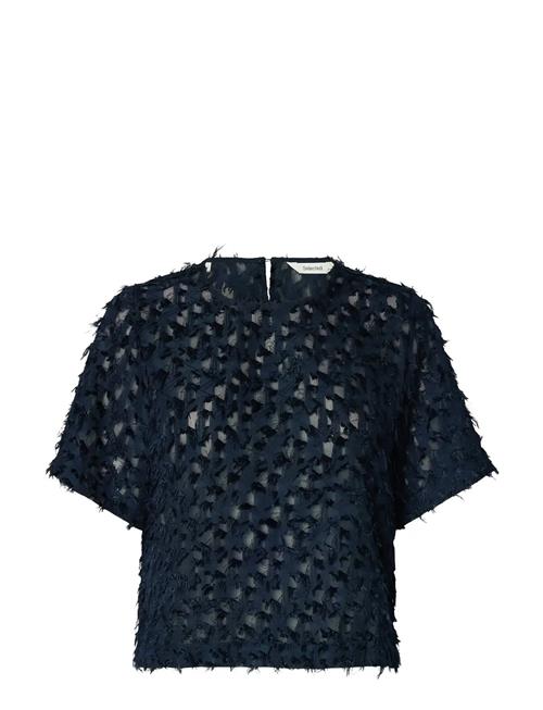 Selected | Slfmarion Ss O-Neck Top Ex | 38