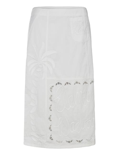 Stella Nova | Elements Embroidered Cotton Skirt | 42