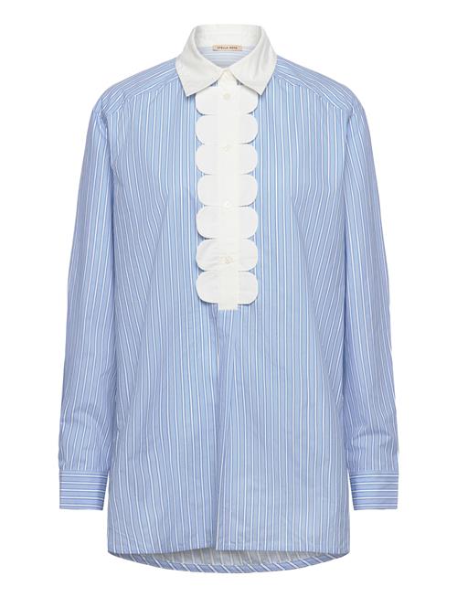 Stella Nova | Striped Shirt With Scallops | 38