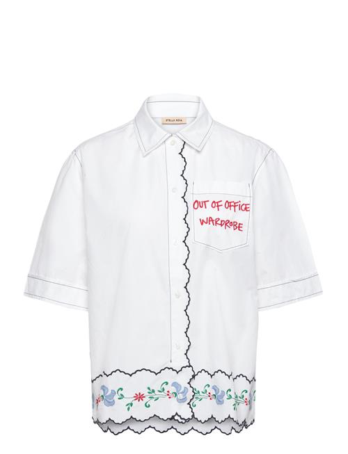 Stella Nova | Coloured Embroidered Oversized Shir | 36
