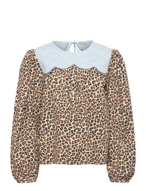 Stella Nova | Leopard Blouse With Embroidery | 36