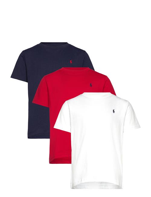 Ralph Lauren Kids | Cotton Jersey Crewneck Tee 3-Pack | 109-116