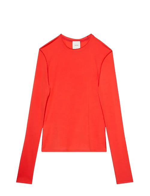 Calvin Klein | Ls Inside Out Sheer Wool Knit To | L