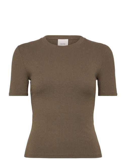 Calvin Klein | A- Modal Rib Tee (Essential) | XL