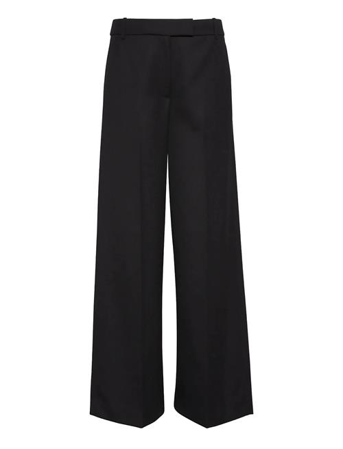 Calvin Klein | Wool Gaberdine Wide Leg Trouser | 36