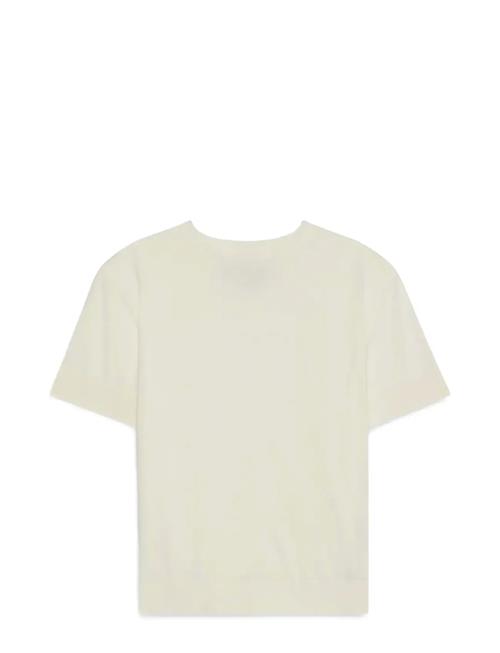 Calvin Klein | Ss Silk Cotton Crew Tee | L