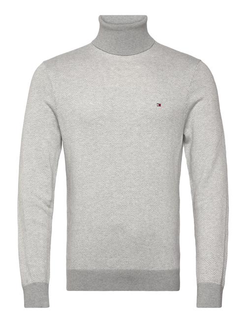 Tommy Hilfiger | Pima Ctn Cash Herringbone Roll | L