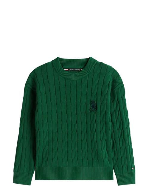 Tommy Hilfiger | Cotton Cable Crest C-Nk Sweater | 116
