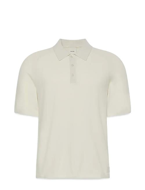 Calvin Klein | Ss Ck Tech Knit Sweater Polo 14G | S