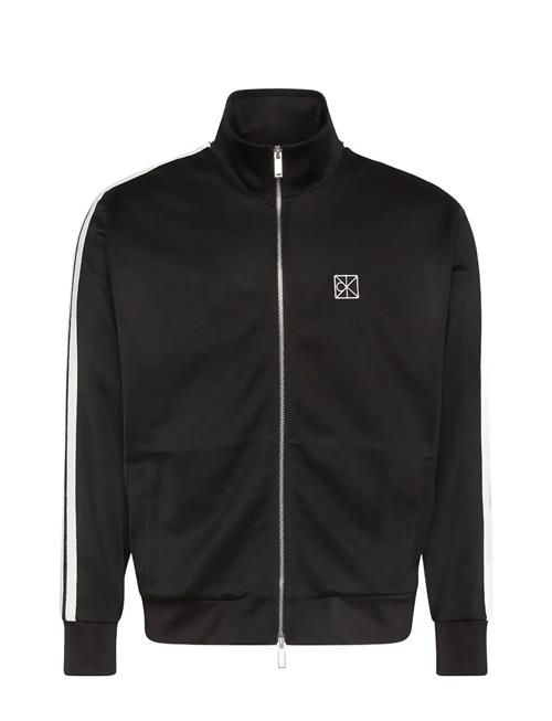 Calvin Klein | Dbl Knit Stripe Track Jacket | L