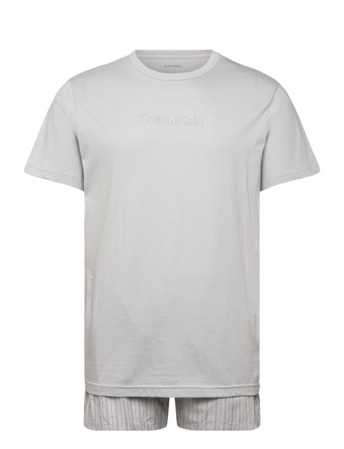 Calvin Klein | S/S Crew Poplin Boxer Set | M