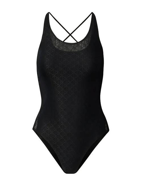 Calvin Klein | Monogram Mesh Bodysuit | L