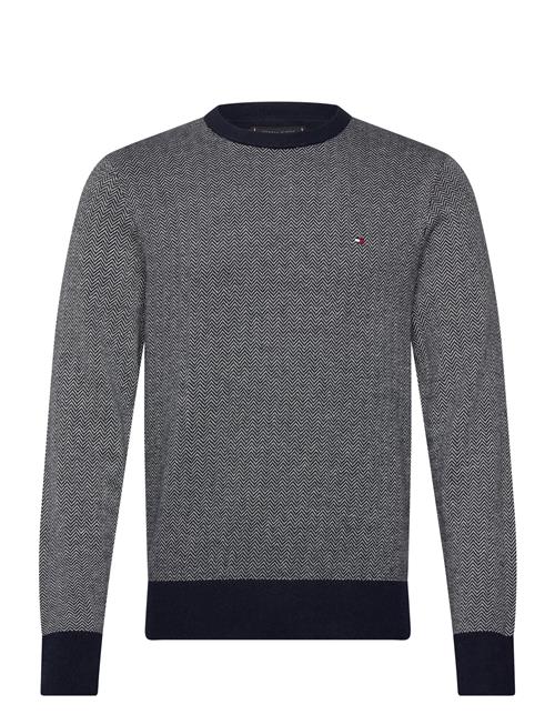 Tommy Hilfiger | Pima Ctn Cash Herringbone Crew | M