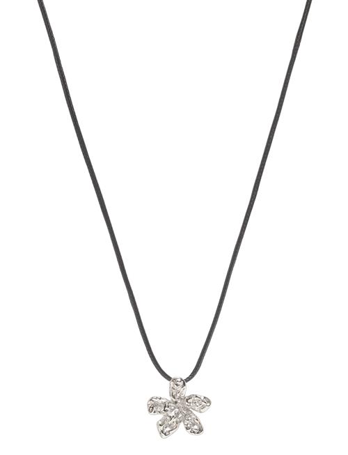 Bud to rose | Senna Cord Necklace Silver | ONE SIZE