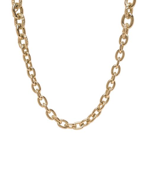 Bud to rose | Ridge Mix Chunky Long Neckace Gold | ONE SIZE