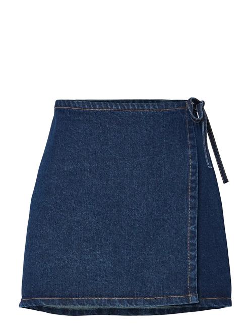 Pieces | Pcflora Mw Wrap Denim Skirt Noos | S