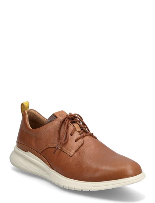 Hush Puppies | Men's Advance Laceup  - Cognac Leather | 45.5
