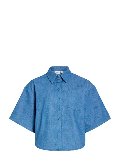 Vila | Viluna 3/4 Denim Shirt | 42