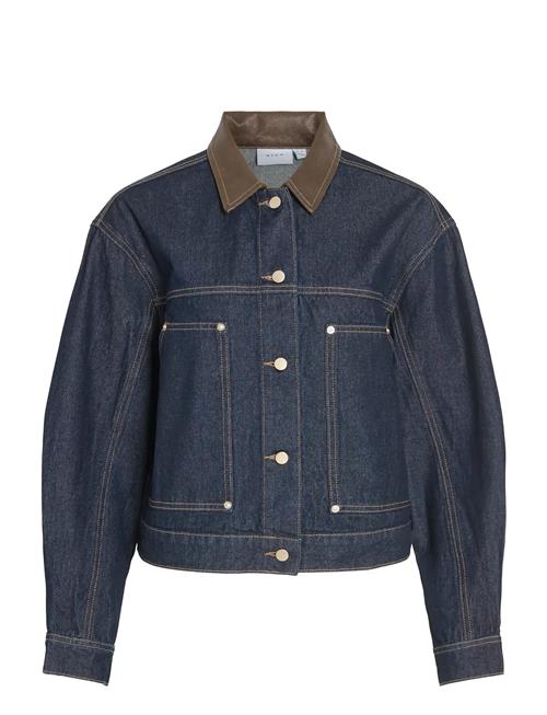 Vila | Vilova L/S Collar Denim Jakcet Dbd/Bfs | 42
