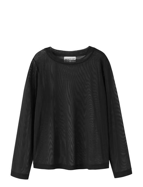 name it | Nkfrophelia Ls Mesh Top | 134-140