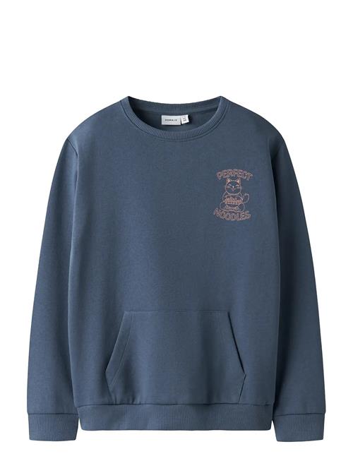 name it | Nkmtrenton Ls Nreg Sweat Bru Ps | 122-128