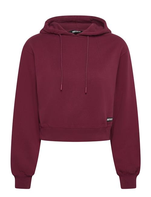 ROTATE | Terry Back Cropped Hoodie | XS