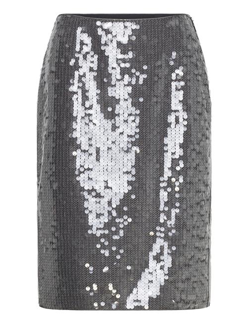 ROTATE | Net Sequin Midi Skirt | 34