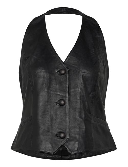 DEPECHE | Kimmidep Leather Vest | 40