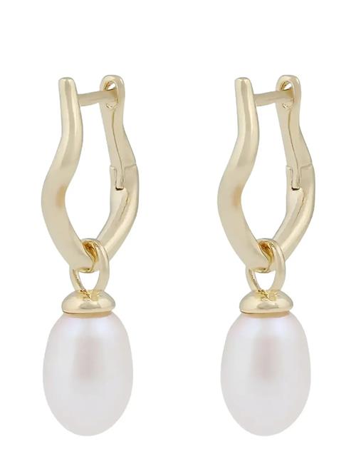 SNÖ of Sweden | Hilma Small Ring Pendant Ear G/White - Onesize | ONE SIZE