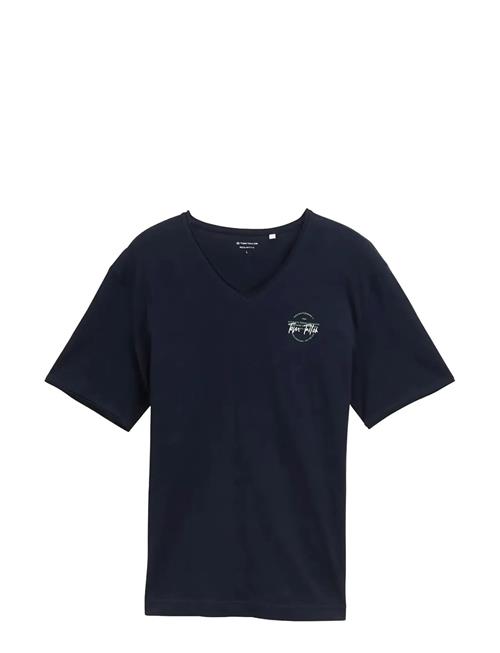 Tom Tailor | Printed V-Neck T-Shirt | XXL