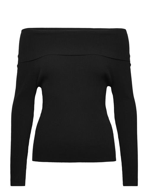 A-View | Rib Offshoulder Blouse | S