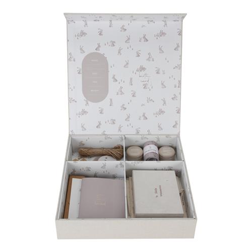 Little Dutch Memory Box Baby Bunny Grey  Grey-One Size  Grå  One Size  unisex