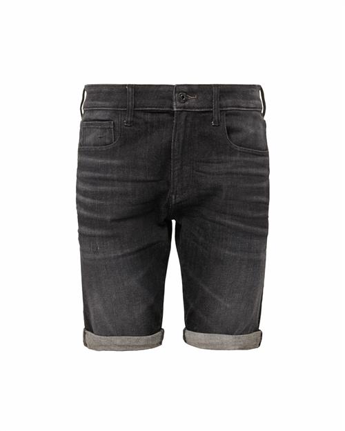 G-STAR Jeans '3301 Slim Denim Shorts'  black denim