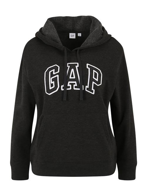 GAP Sweatshirt 'HERITAGE'  mørkegrå / hvid