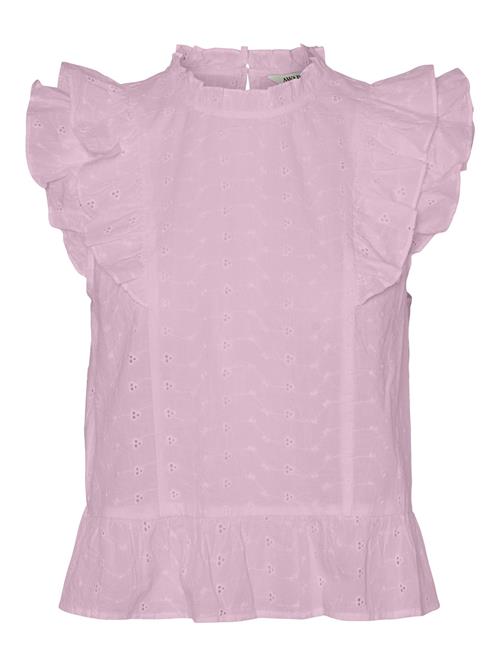 VERO MODA Bluse 'KAMMY '  purpur