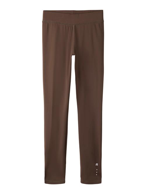 NAME IT Sports Leggings Diana Chocolate Martini
