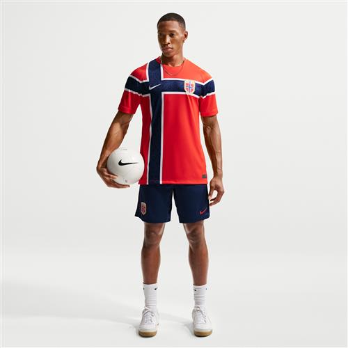 Maskinstrikkede Norge Strike Nike Dri-FIT-fodboldshorts til mænd - blå