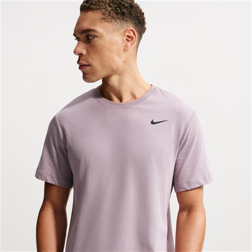 Nike Dri-FIT-fitness-T-shirt til mænd - grå