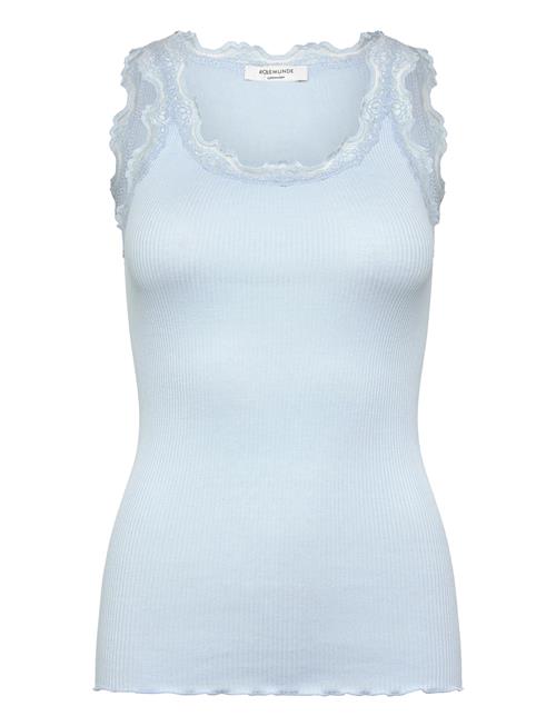 Rosemunde | Rwbabette Silk Sl U-Neck Long Lace | S