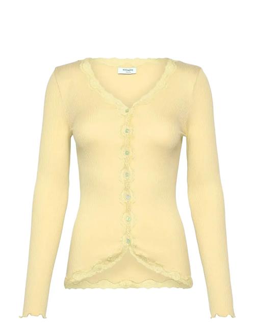 Rosemunde | Rwbabette Silk Ls V-Neck Lace Cardi | M
