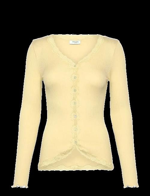 Rosemunde | Rwbabette Silk Ls V-Neck Lace Cardigan | M