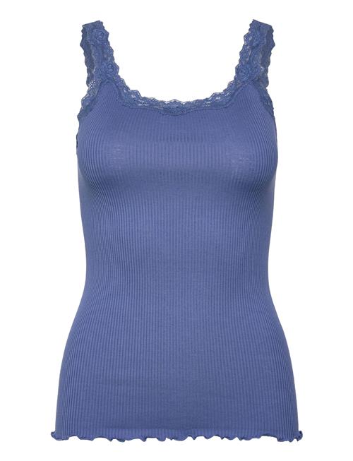 Rosemunde | Silk Top W/ Lace | S