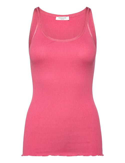 Rosemunde | Rwbelle Silk U-Neck Strap Elastic T | S