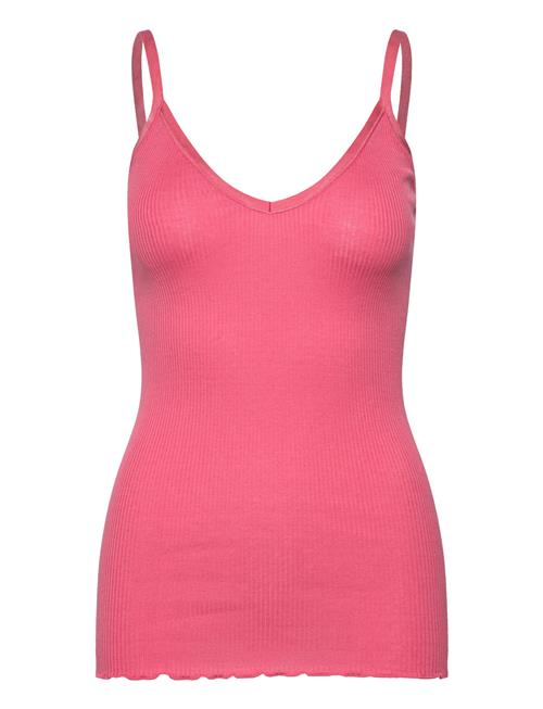 Rosemunde | Rwbelle Silk Sl V-Neck Elastic Top | M