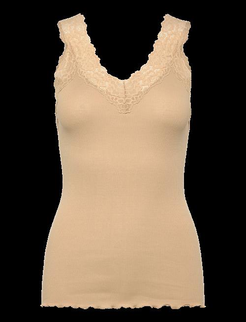 Rosemunde | Organic Top W/ Lace | XS